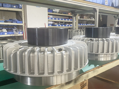 外殼旋轉磁粉離合器大扭力400Nm廠家 外殼旋轉磁粉離合器大扭力400Nm廠家